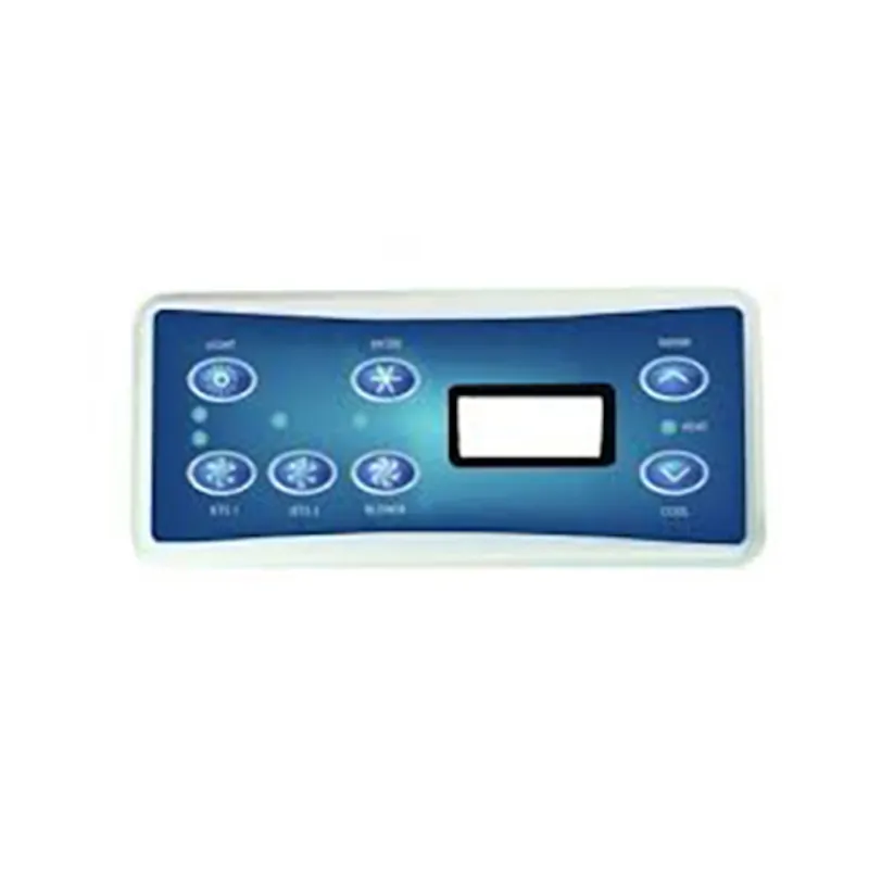 7 Button Balboa ML551 Keypad Overlay 11609 Last Chance