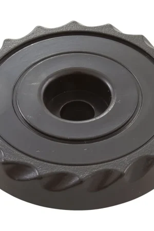 Knob, Waterway, F.A.S., 1″ Scalloped, Black | 662-3011 Low Price