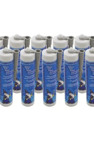 Affordable Sealant, Underwater Magic, 12ct, 290ml/9.8oz Tube, Gray | UWM-04C