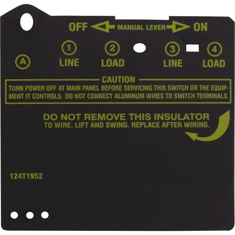 Free Returns Timer Insulator Protector, Intermatic | 124T1952