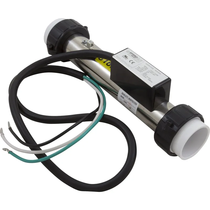 Heater, FloThru, Artic Spas Repl, 12″x2″, 230v, 5.5kW, w/Cord, Gen | 48-9120-7P-K Sale
