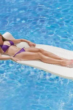 Poolmaster Soft Tropic Comfort Mattress - Blue Latest