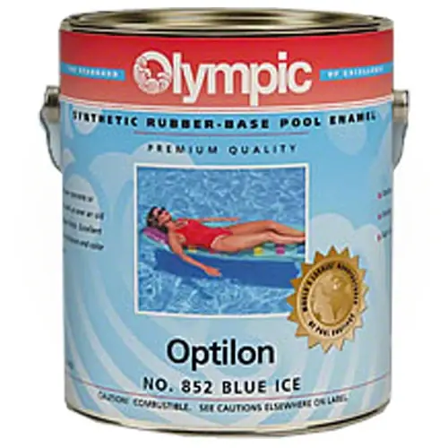 Olympic Optilon Pool Paint - White / Gallon In Demand