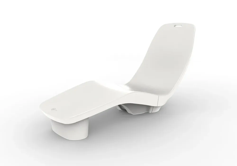 Don't Miss Out TenJam Laylo Lounger - White