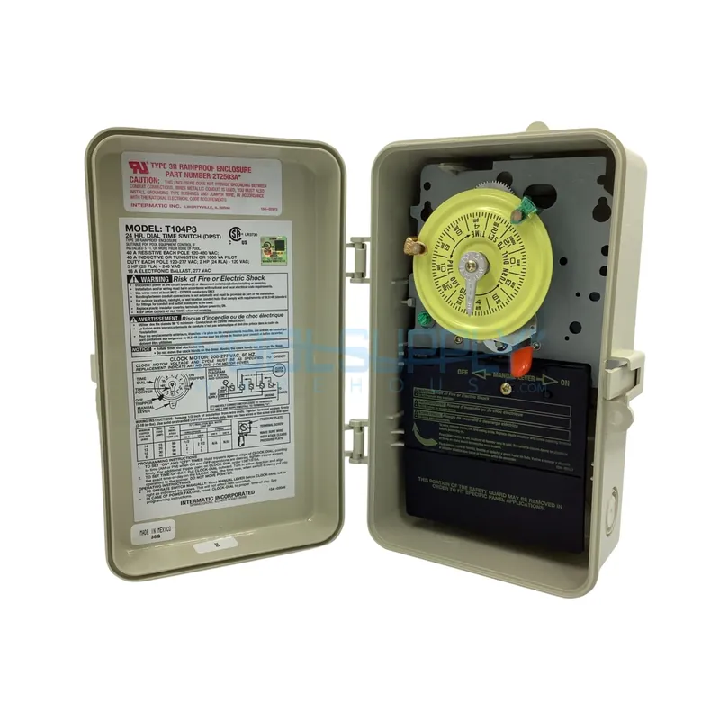 Intermatic Mechanical Timer 220 Volt Beige Case - T104P3 Affordable