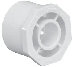 Lasco 1"x3/4" SCH40 PVC Reducer Bushing SP x Slip - 437131BC Secure Checkout