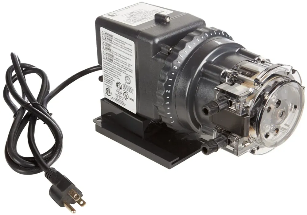 Stenner Pumps Classic Single Head Adjustable Chemical Injection Pump - 85MJL5A1STAA Instant Buy