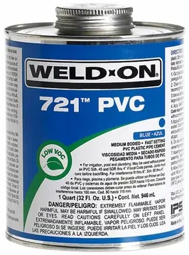Weld-On® 721™ PVC Cement, 1 Gallon - 10160 Buy Online