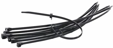 Consolidated Manufacturing 12" Black Cable Ties - CTIE-12B Big Sale