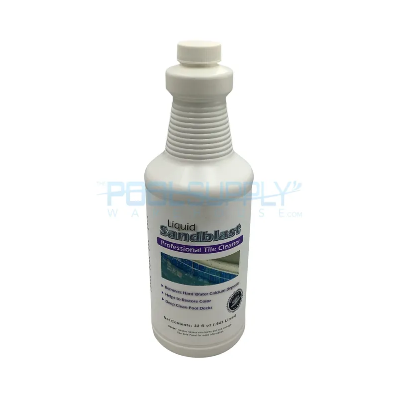 Innovative Aqua Systems Liquid Sandblast Tile Cleaner - 1 Qt - IAS-LSBH-32QT Final Sale