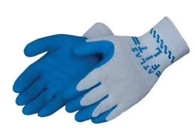 Christy's A-377XL Atlas® Blue Flex® Men's Rubber Coated Gloves - 510592 Special Offer