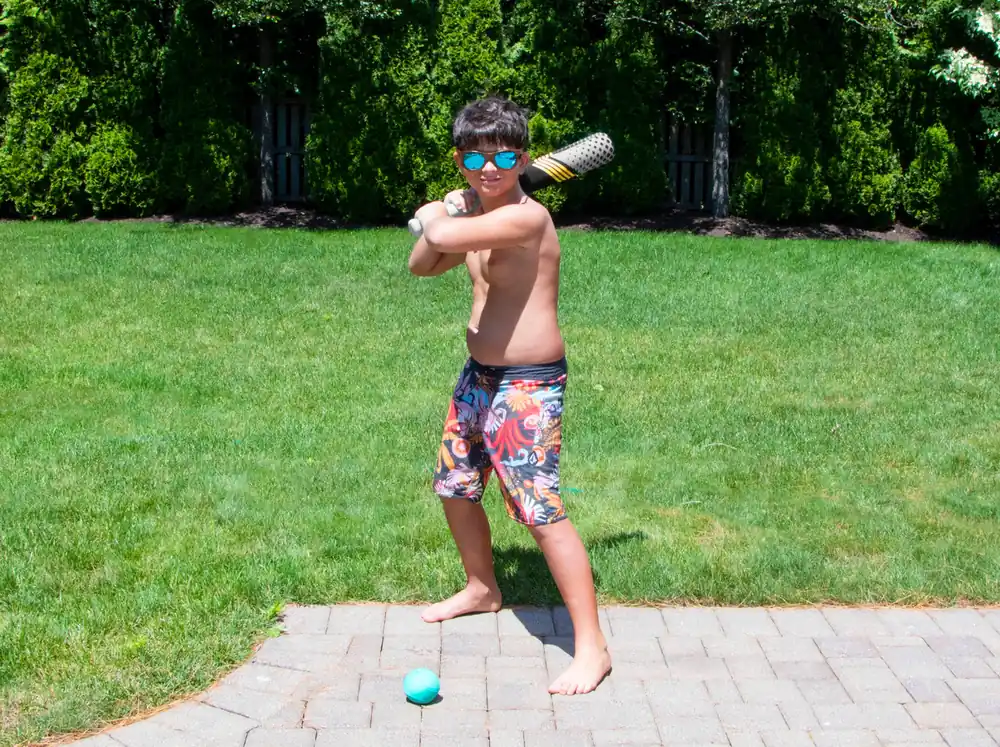 Last Chance Neo Pool Baseball & Bat Set