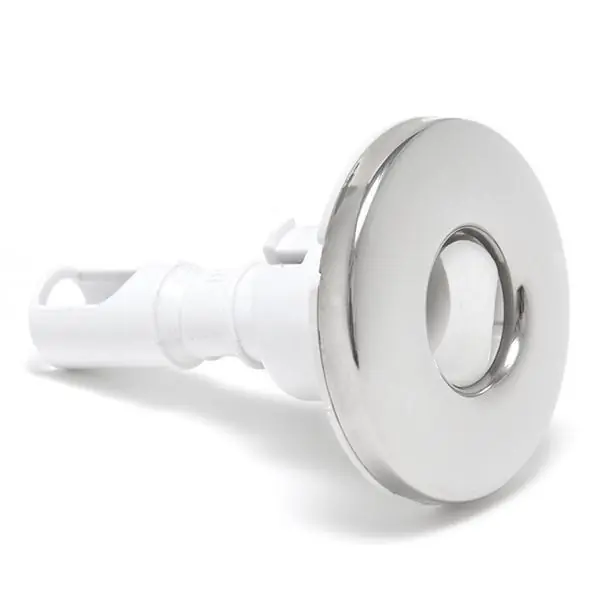 Waterway - Adj. Cluster Storm Internal Pulsator SS, White Authentic