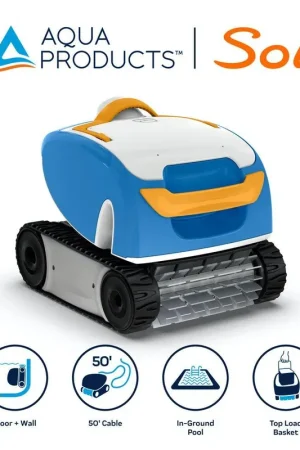 Aqua Products - Sol In-Ground Robotic Pool Cleaner Today Only