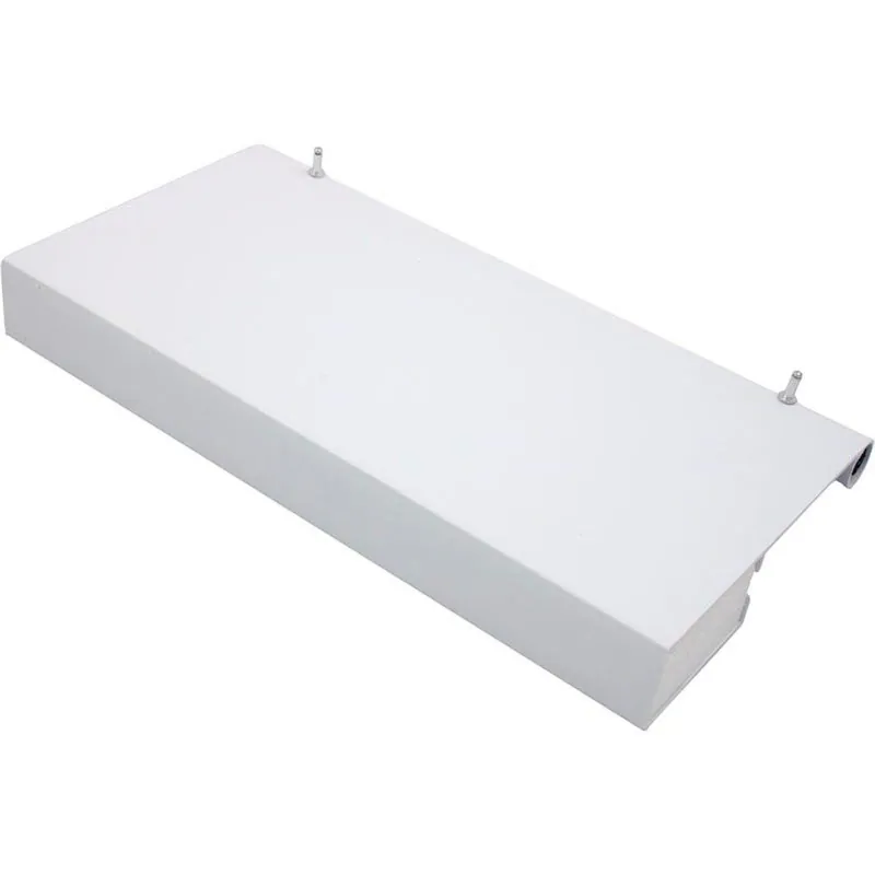 CMP Weir, Generic, 10" Width x 5-1/4" Height x 1-1/8" Depth, Wht Grab Now